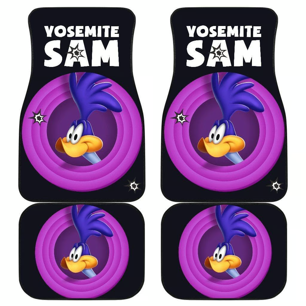 Looney Tunes Car Floor Mats Looney Tunes Yosemite Sam Road Runner Car Mats