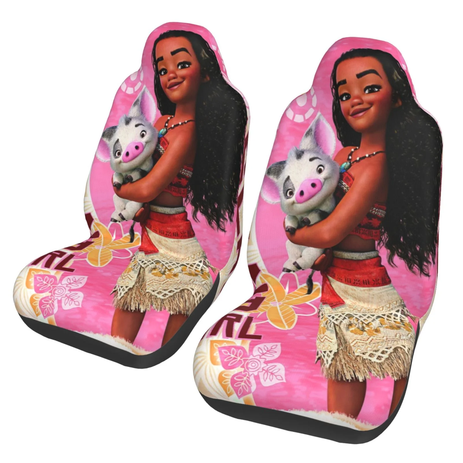 Moana Car Seat Covers Disney Moana And Pua Graphic Seat Covers