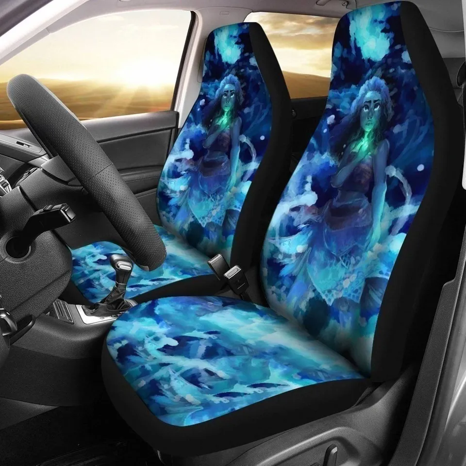 Moana Car Seat Covers Disney Watercolor Moana Graphic Seat Covers
