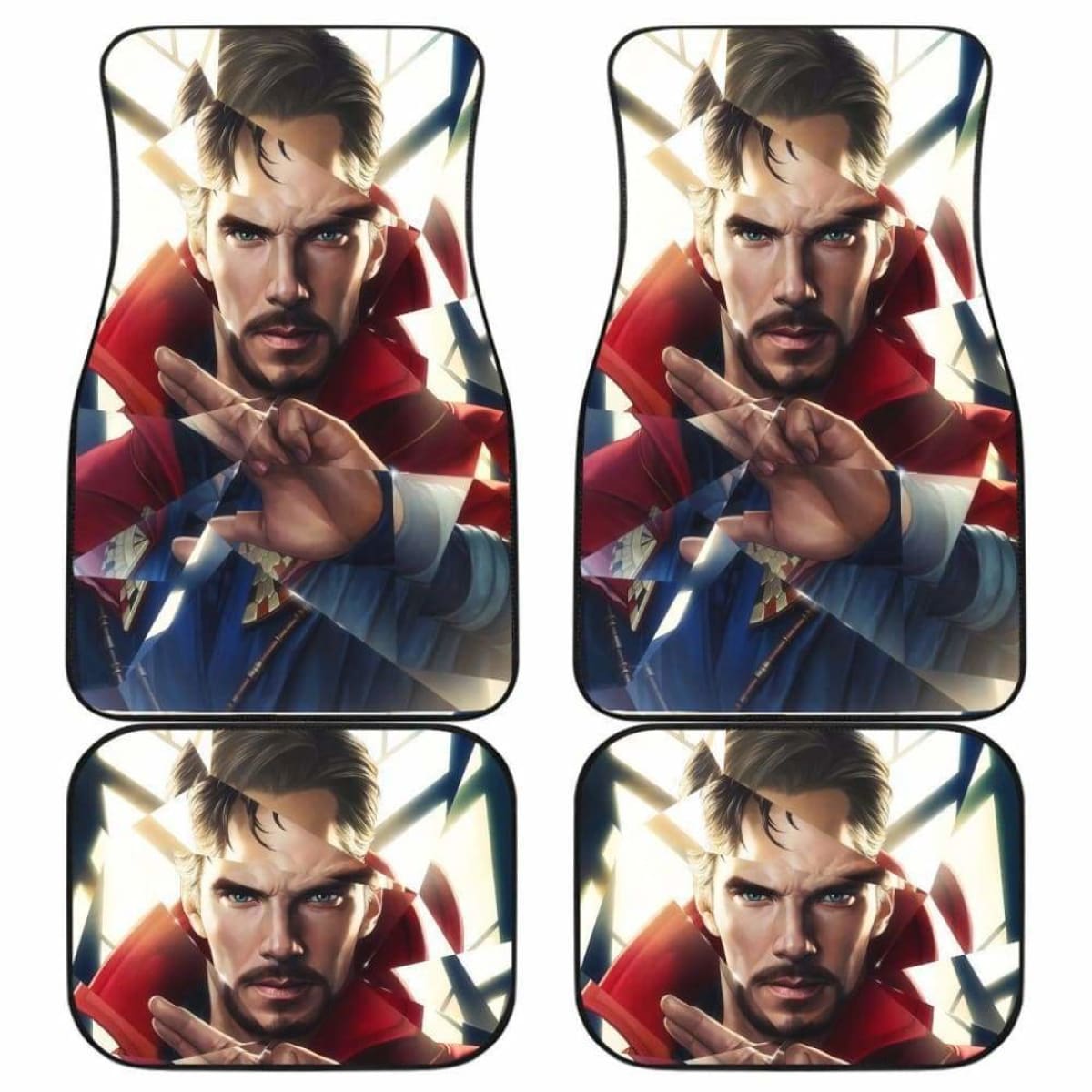 Marvel Car Floor Mats Doctor Strange Magic Glass World Car Mats