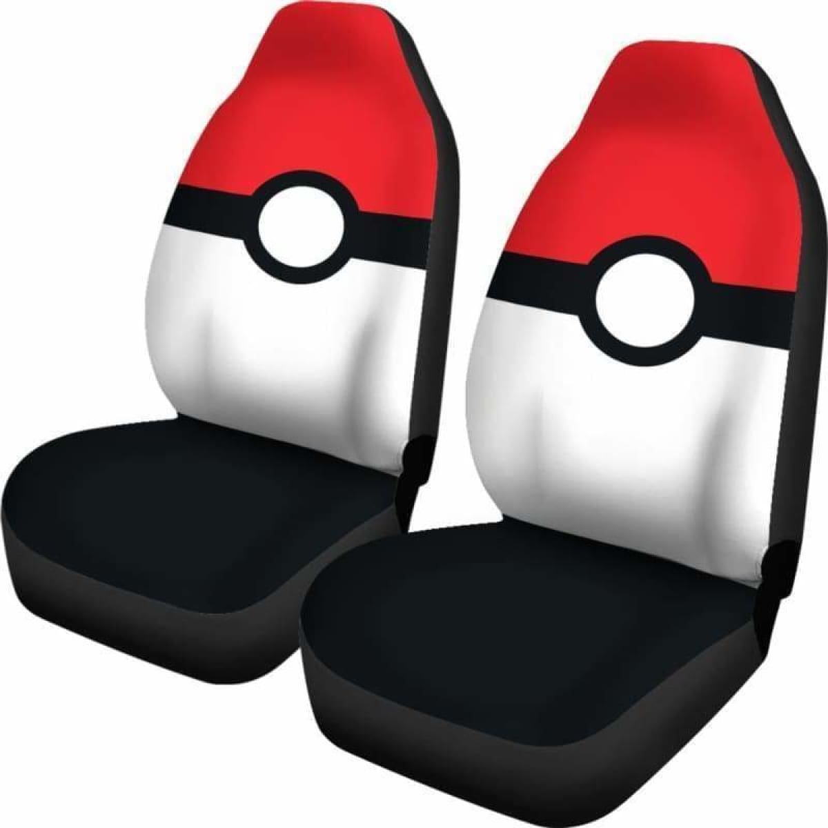 Pokemon Car Seat Covers Pokemon Pokeball Graphic Seat Covers