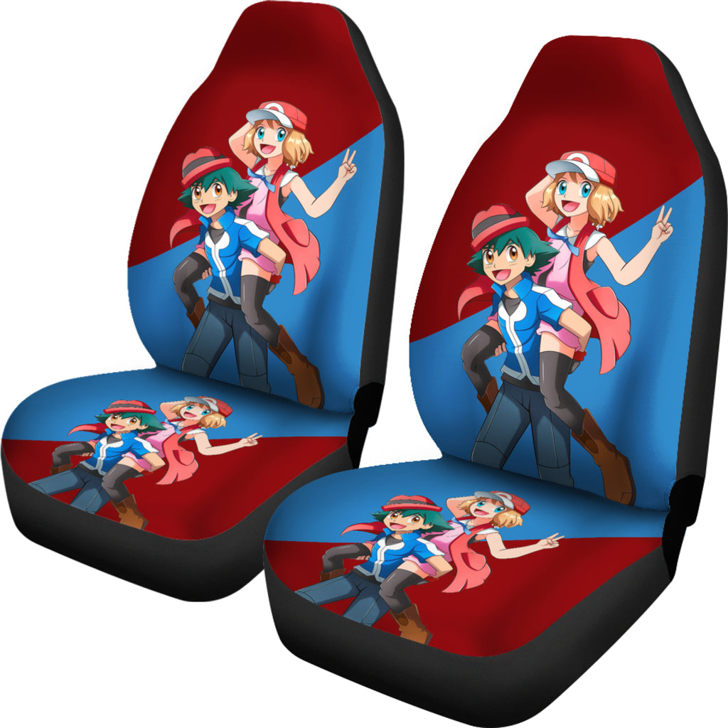 Pokemon Car Seat Covers Pokemon Trainer Characters Graphic Seat Covers