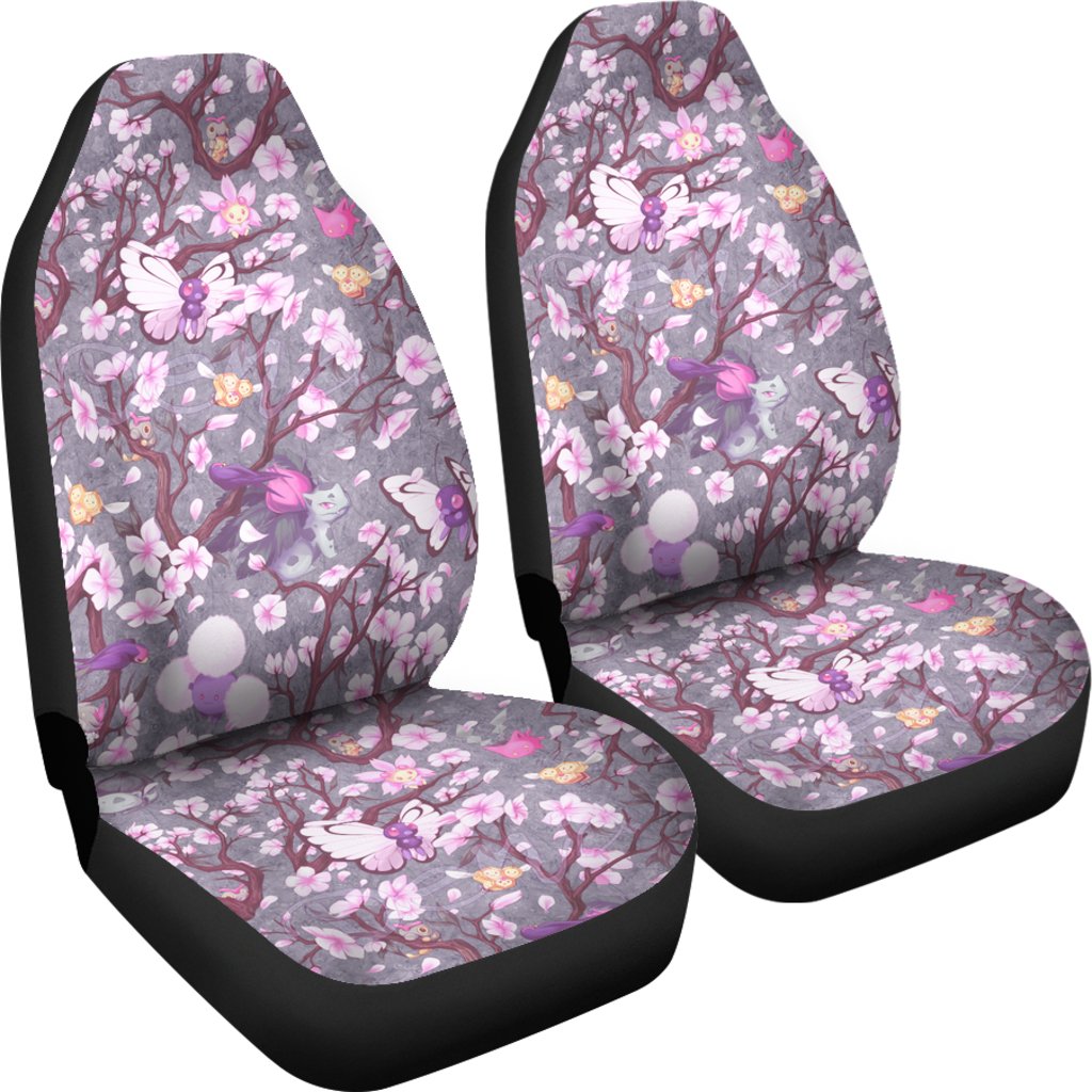 Pokemon Car Seat Covers Pokemon With Spring Cherry Blossom Seat Covers