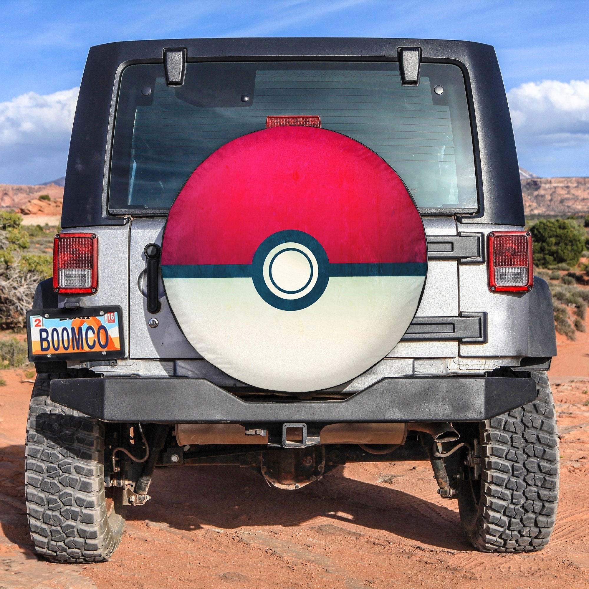 Pokemon Spare Tire Cover Pokemon Ball Detail Pattern Tire Covers