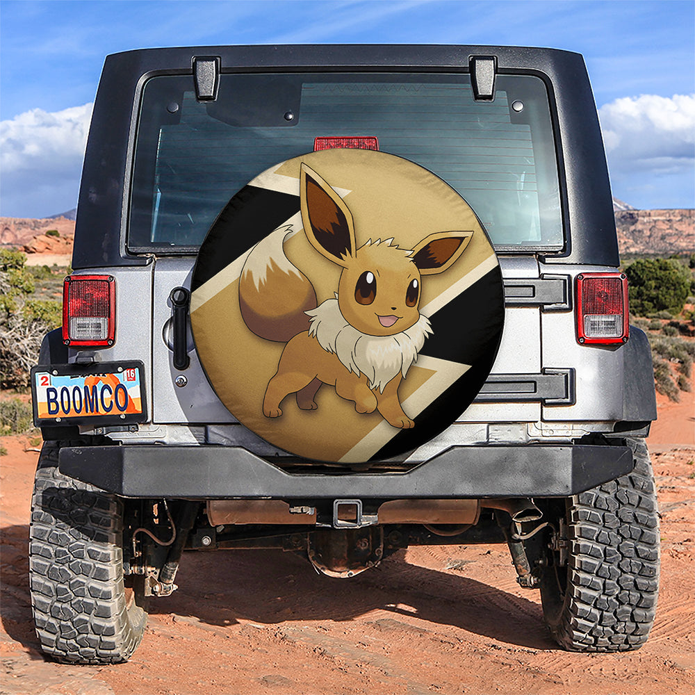 Pokemon Spare Tire Cover Pokemon Eevee Normal Type Tire Covers