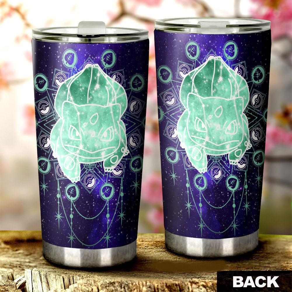 Pokemon Bulbasaur Grass Type Pokeball Galaxy 20 oz Tumbler