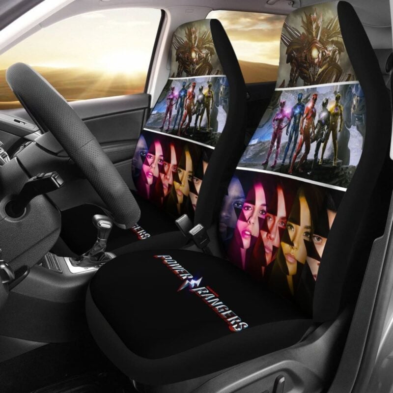 Power Ranger Car Seat Covers Saban's Power Rangers Graphic Seat Covers
