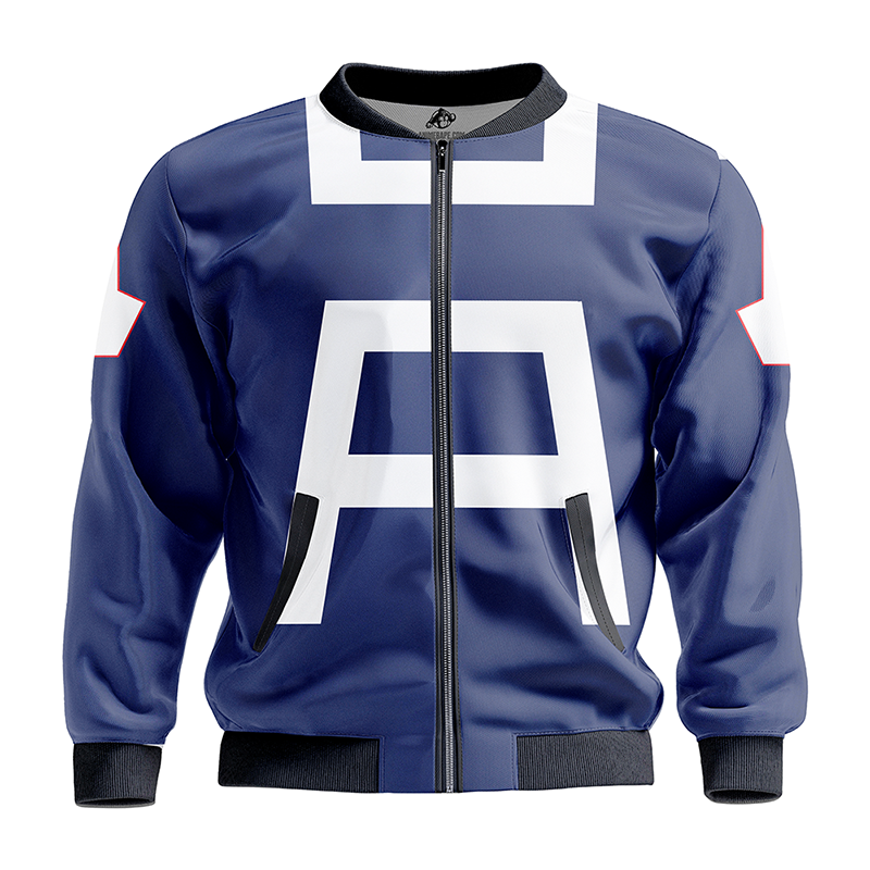 School Uniform My Hero Academia Cozy Quilt Bomber Jacket