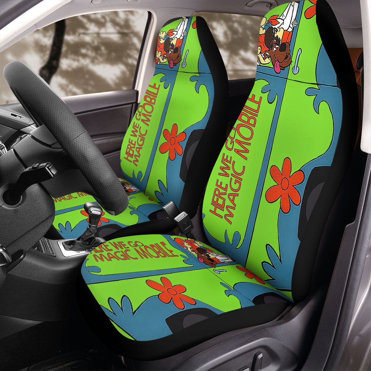 Scooby Doo Car Seat Covers Here We Go Magic Mobile Seat Covers