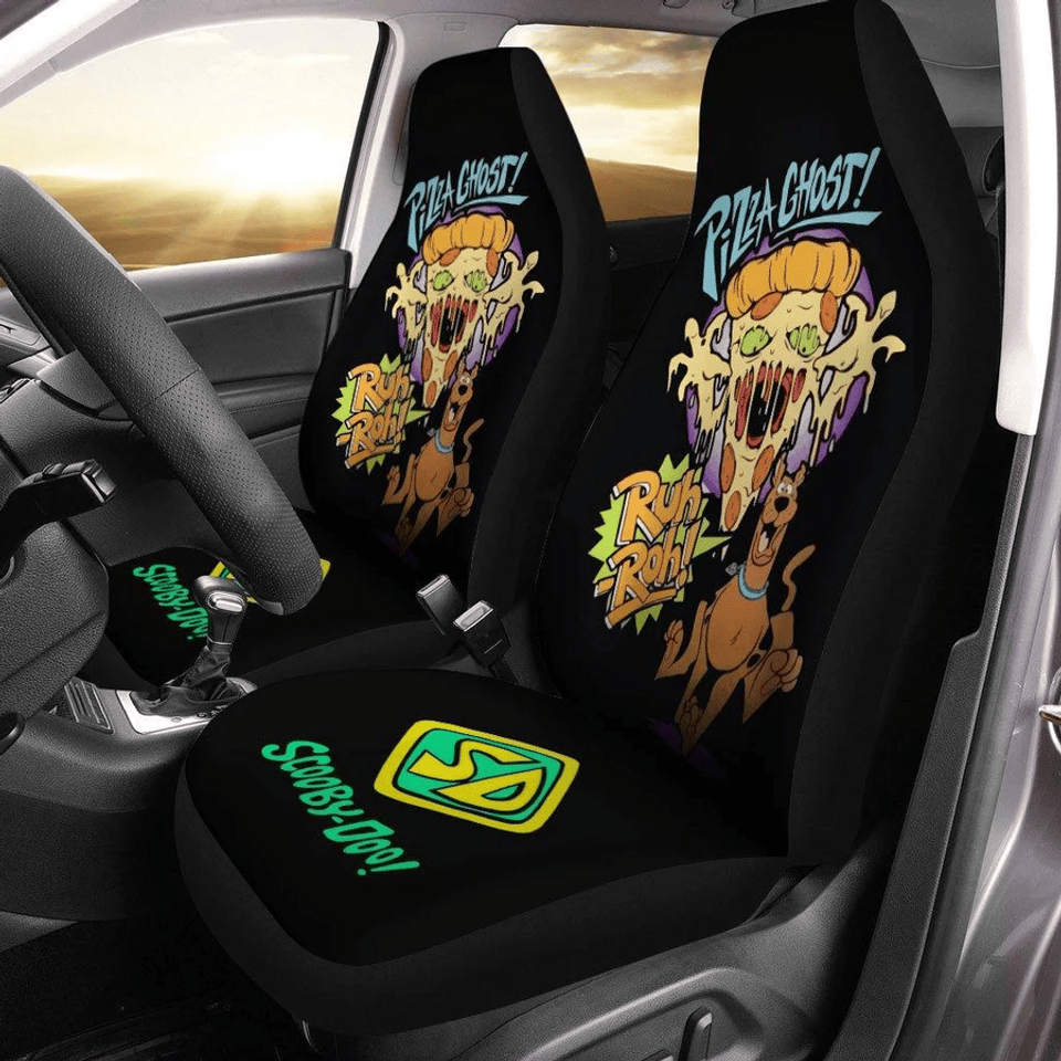 Scooby Doo Car Seat Covers Scooby Doo Pizza Ghost Seat Covers