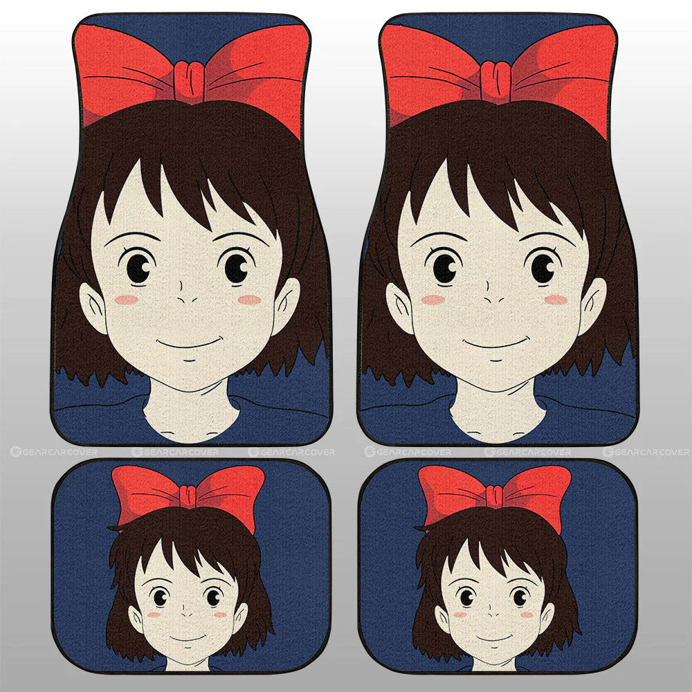 Studio Ghibli Car Mats Studio Ghibli Kiki's Delivery Service Face Car Floor Mat