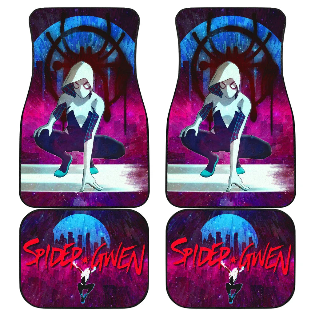 Spiderman Car Mats Spider Gwen Spider Girl Car Floor Mats