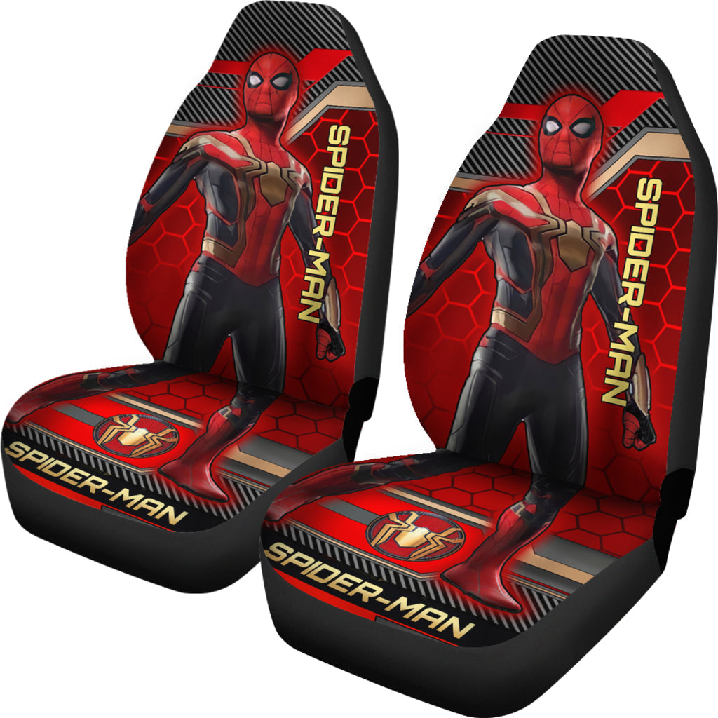 Spiderman Car Seat Covers Spiderman New Suit Graphic Seat Covers