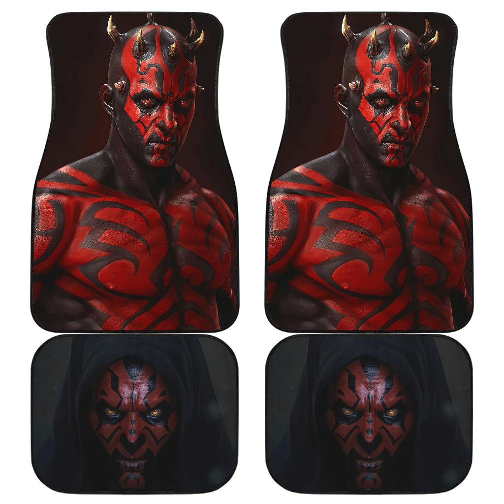 Star Wars Car Mats Star Wars Darth Maul Angry Face Car Floor Mats