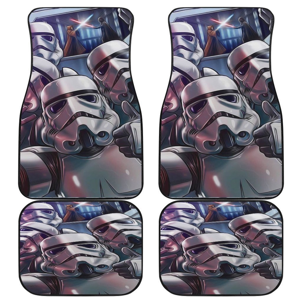 Star Wars Car Mats Star Wars Stormtrooper Selfie Funny Car Floor Mats