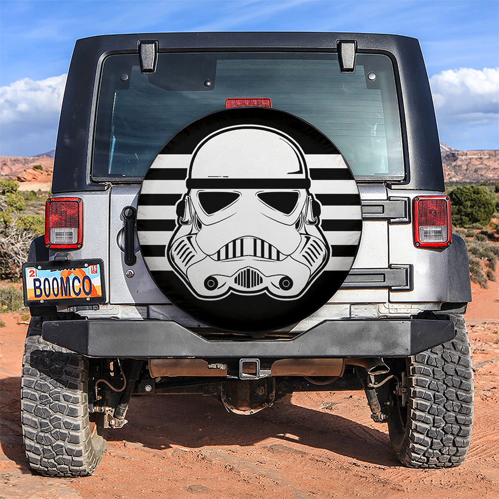 Star Wars Spare Tire Cover Star Wars Stormtrooper Face Helmet Tire Covers