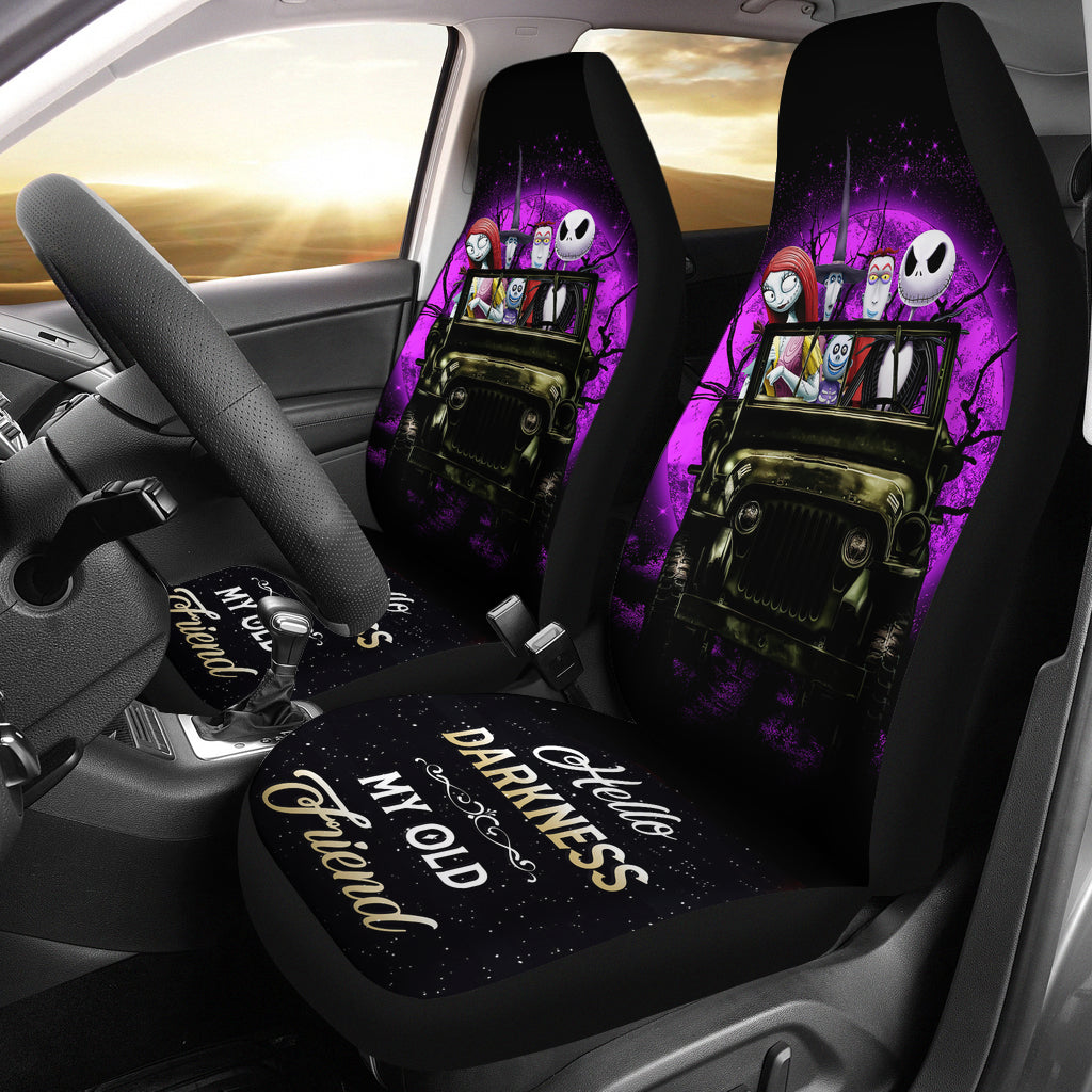 The Nightmare Before Christmas Car Seat Covers Family Ride Moonlight Seat Covers