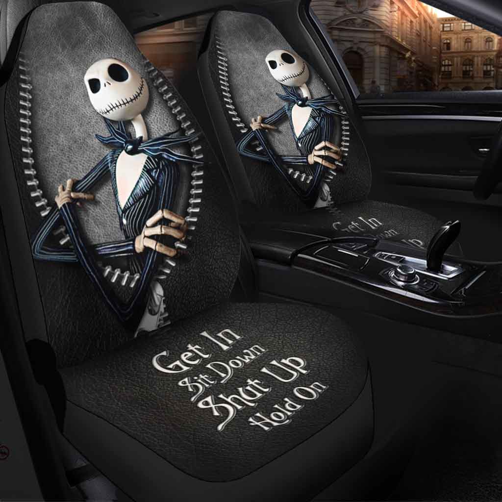 The Nightmare Before Christmas Car Seat Covers Get In Sit Down Shut Up Hold On Seat Covers