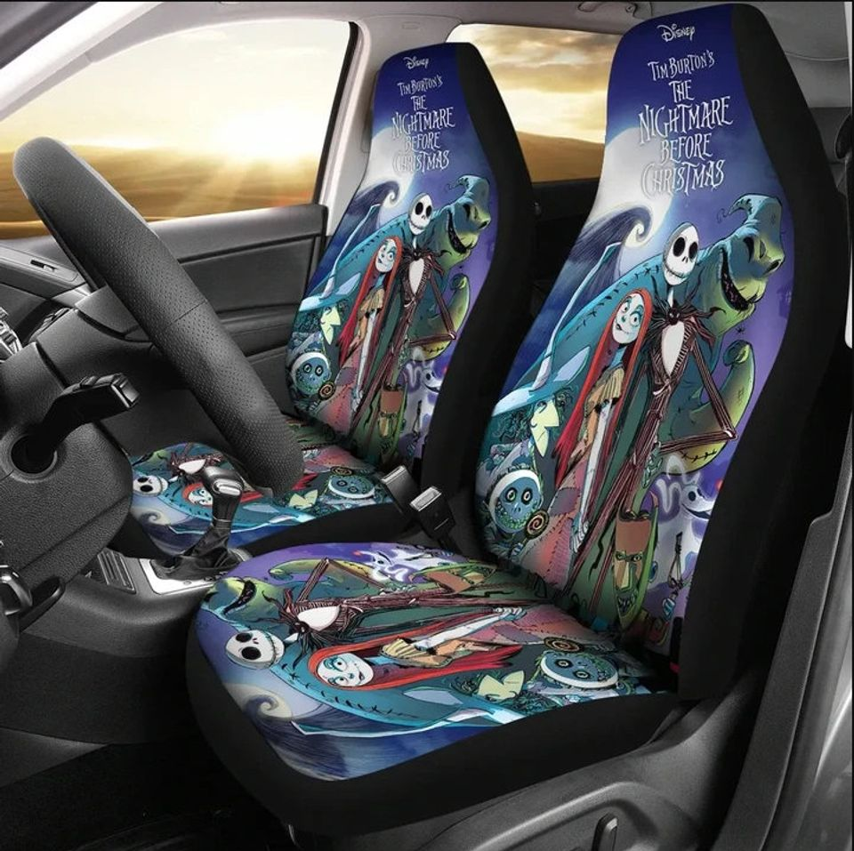 The Nightmare Before Christmas Car Seat Covers Nightmare Before Christmas Characters Seat Covers