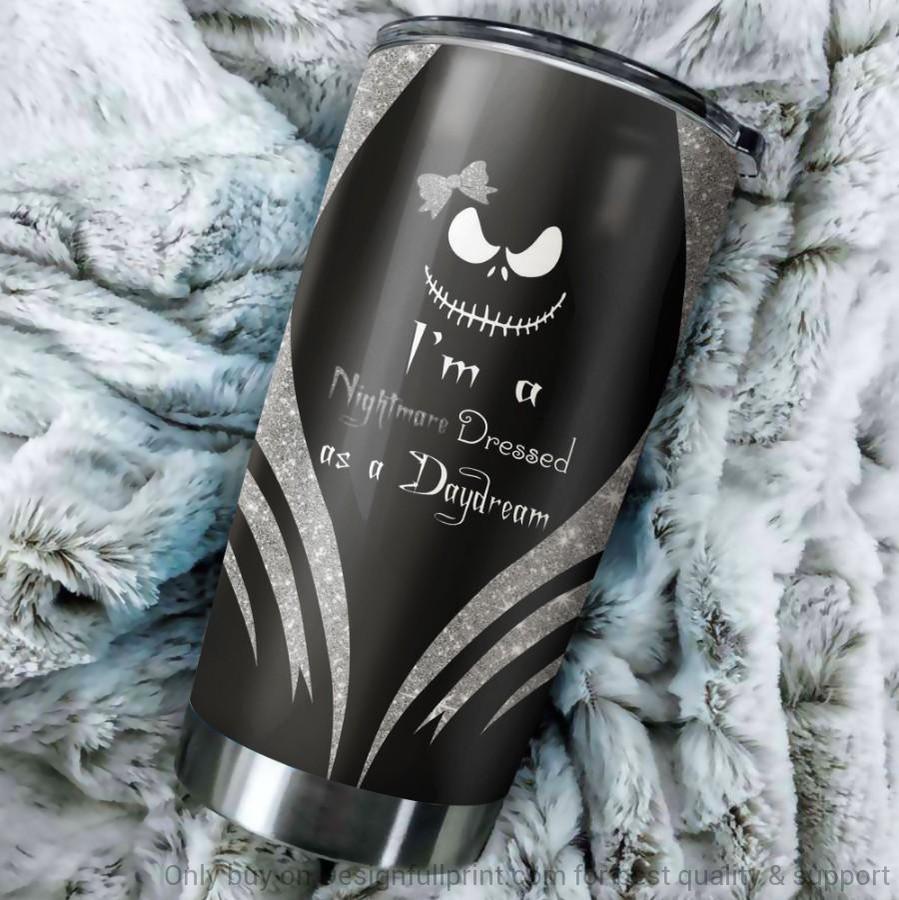 The Nightmare Before Christmas I'm A Nightmare Dressed As A Daydream 20 oz Tumbler