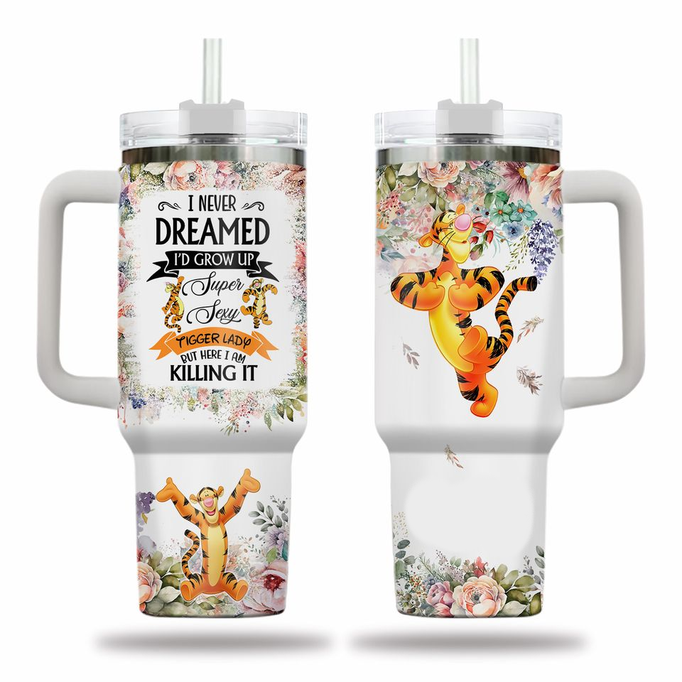 Disney Winnie the Pooh I've Never Dreamed I've Grow Up Large Tumbler
