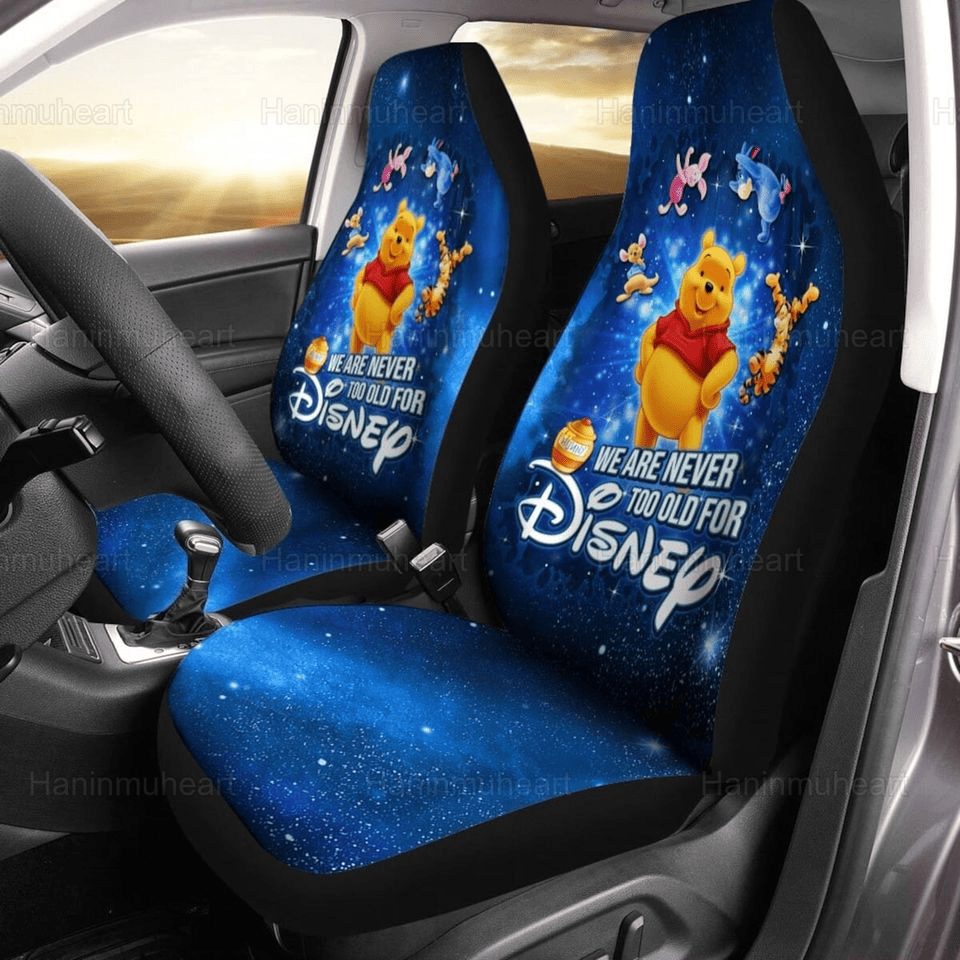 Winnie the Pooh Car Seat Covers Pooh We Never Too Old For Disney Seat Covers