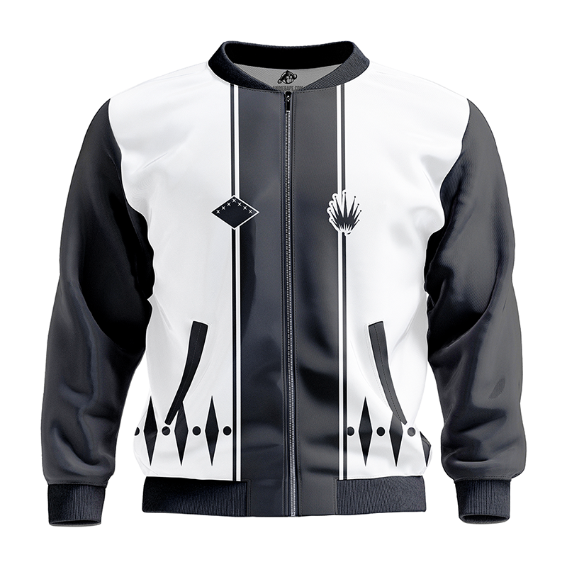 Zaraki Kenpachi V2 Bleach Cozy Quilt Bomber Jacket