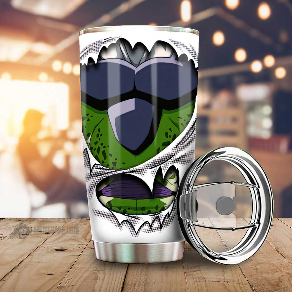 Cell Dragon Ball Uniform Dragon Ball 20 oz Tumbler