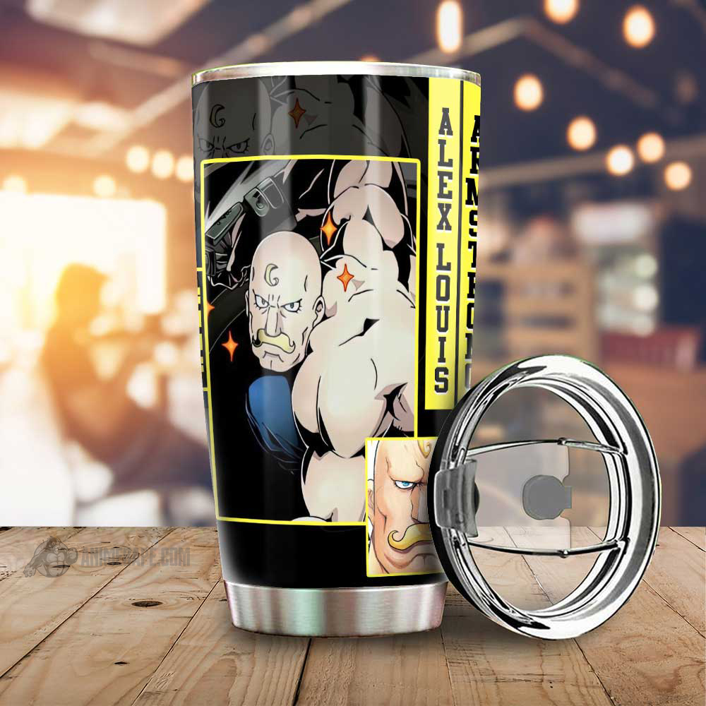 Alex Louis Armstrong Fullmetal Alchemist 20 oz Tumbler