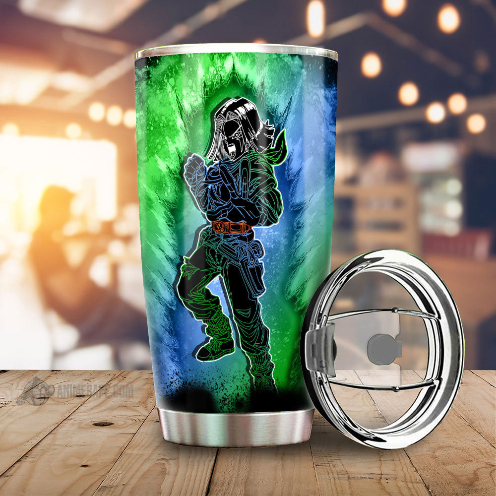 Android 17 Dragon Ball 20 oz Tumbler