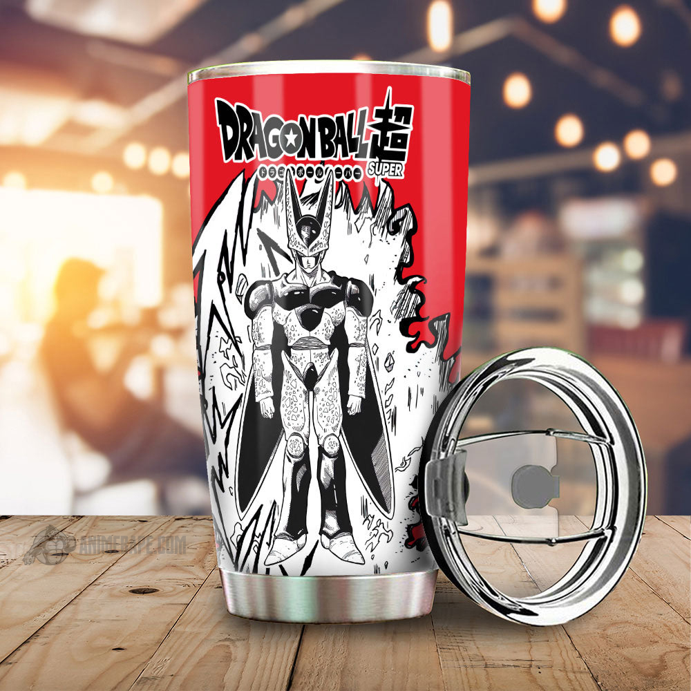 Cell Dragon Ball Dragon Ball Manga Style 20 oz Tumbler