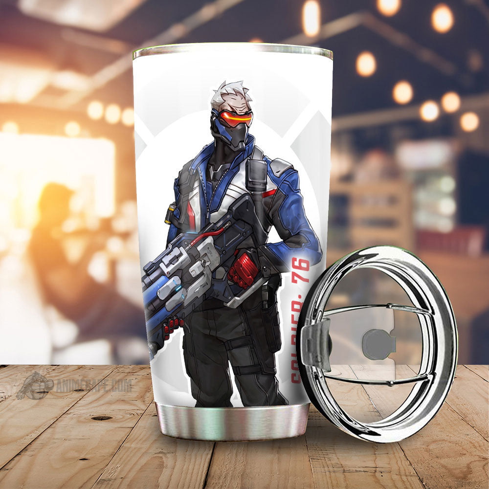 Soldier 76 Overwatch 20 oz Tumbler