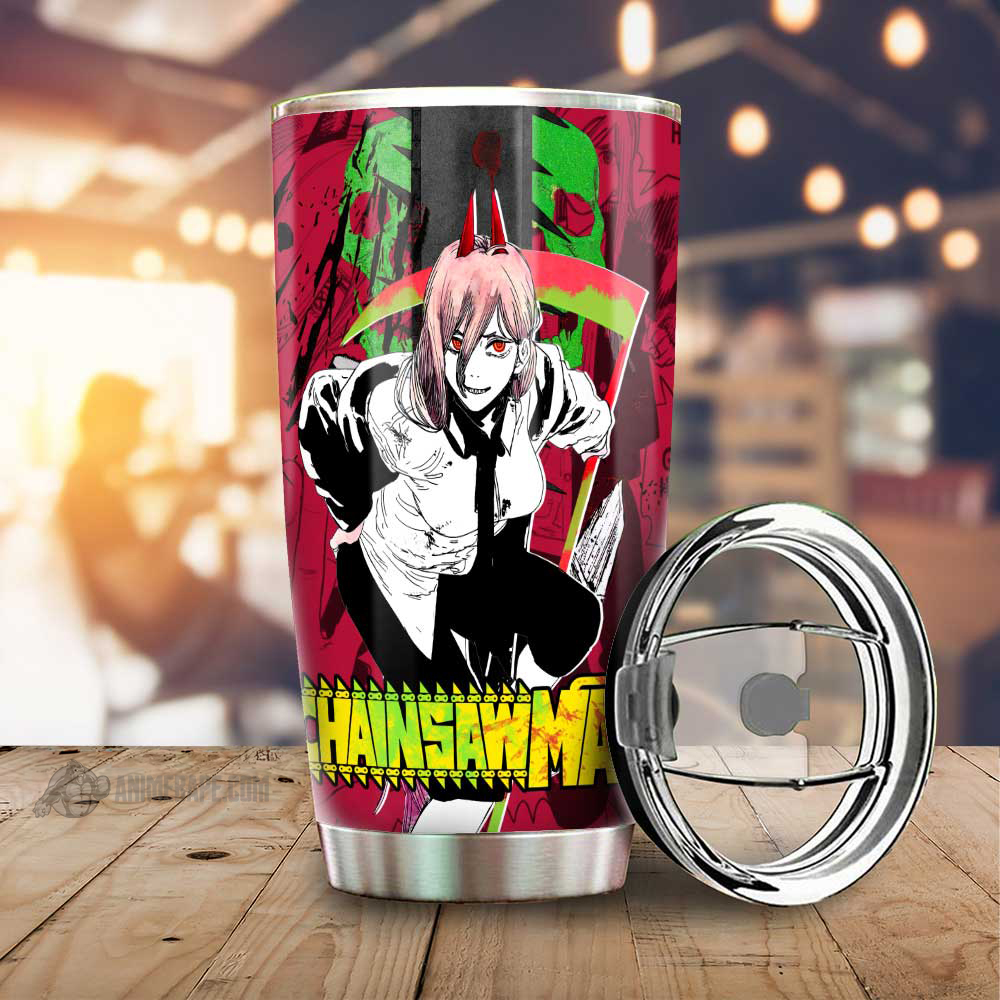 Power Chainsaw Man Tumbler 20 oz Tumbler