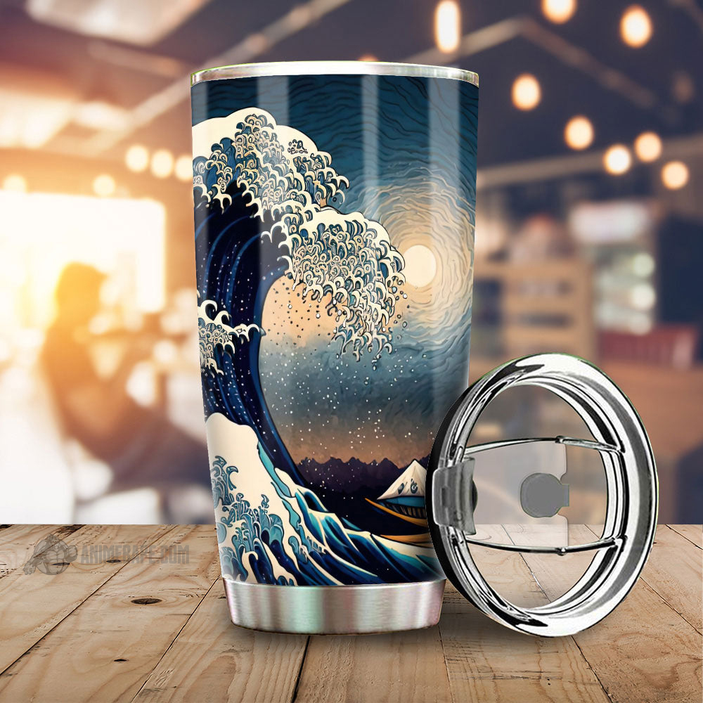 Great Wave Kanagawa Tumbler Cup 10 Custom 20 oz Tumbler