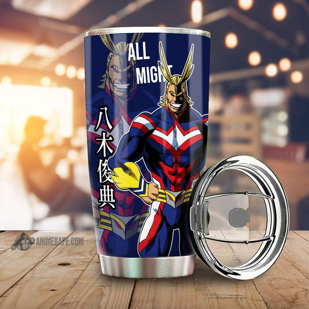 All Might My Hero Academia My Hero Academia For Fans 20 oz Tumbler