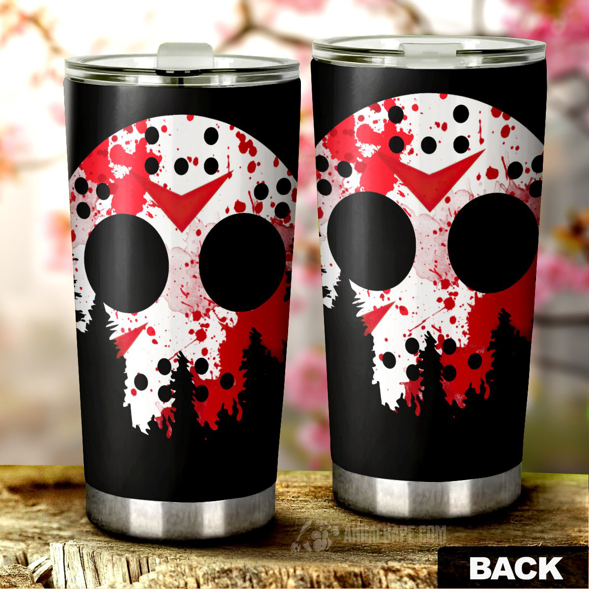 Jason Creepy Halloween Decorations 20 oz Tumbler