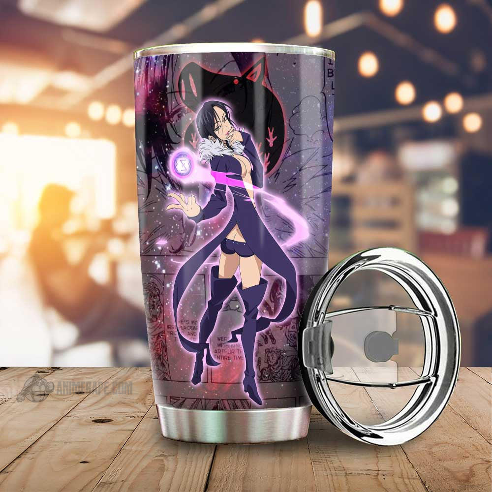 Merlin Seven Deadly Sins Manga Galaxy Style 20 oz Tumbler