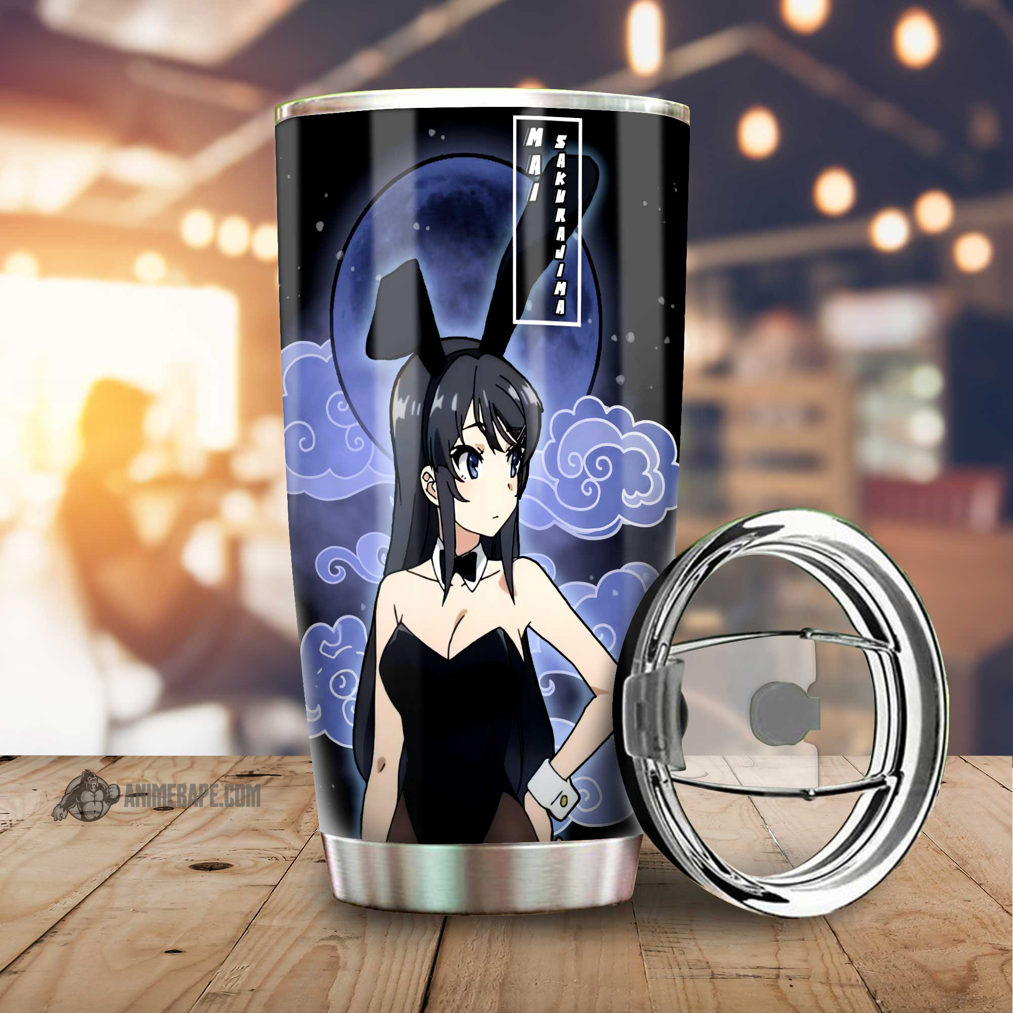 Waifu Mai Sakurajima Bunny Girl Senpai 20 oz Tumbler