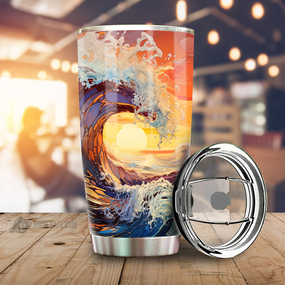 Great Wave Kanagawa Tumbler Cup 5 Custom 20 oz Tumbler