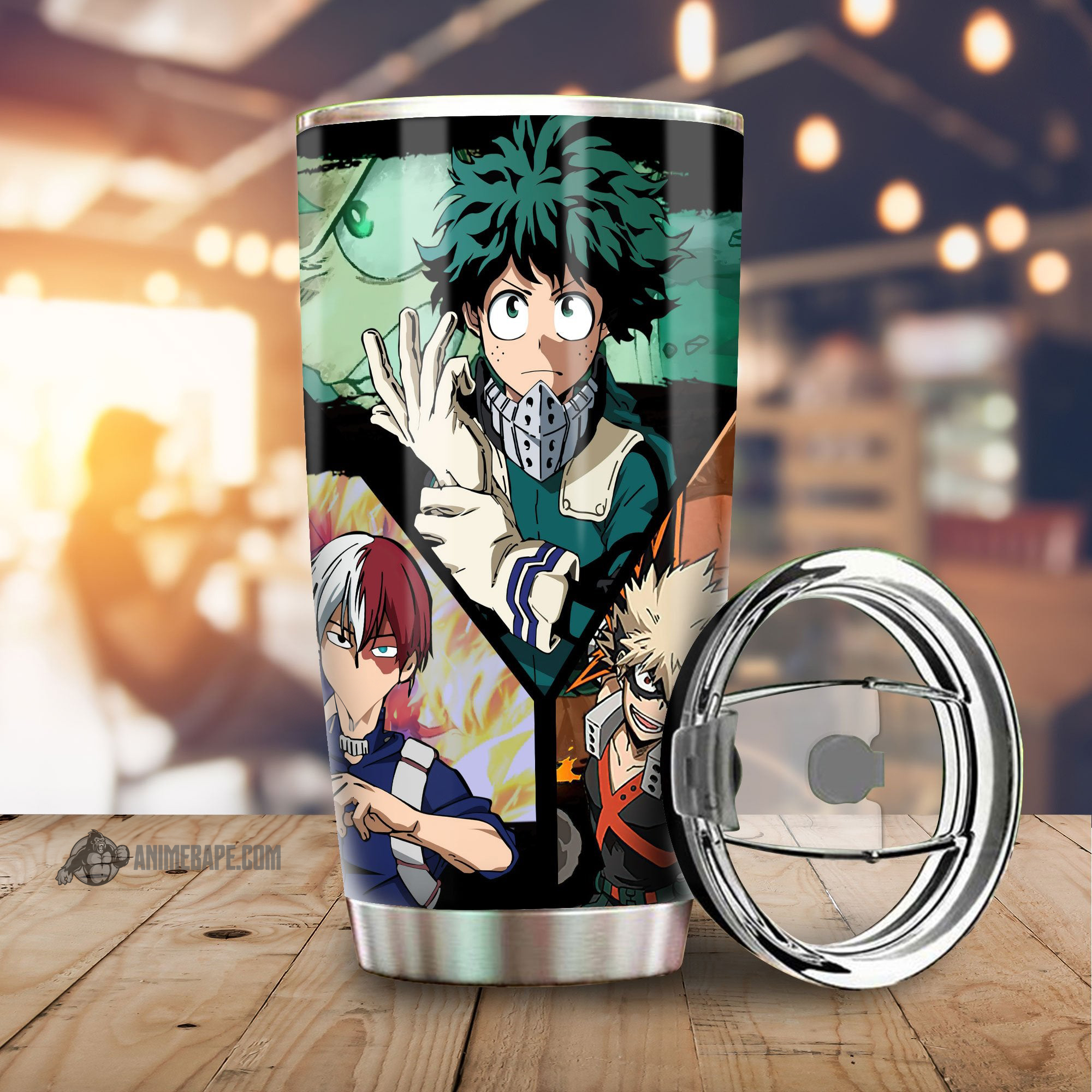Three Musketeers My Hero Academia 20 oz Tumbler