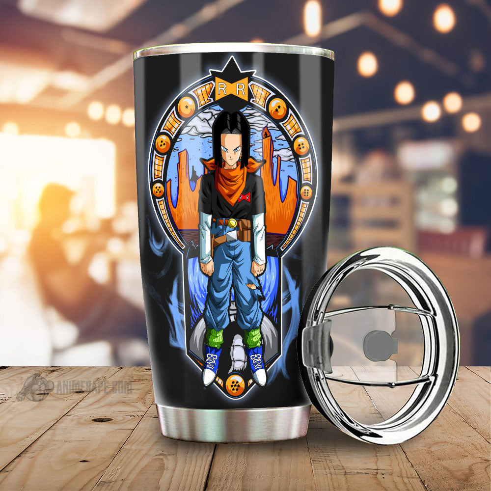 Android 17 Dragon Ball Dragon Ball 20 oz Tumbler