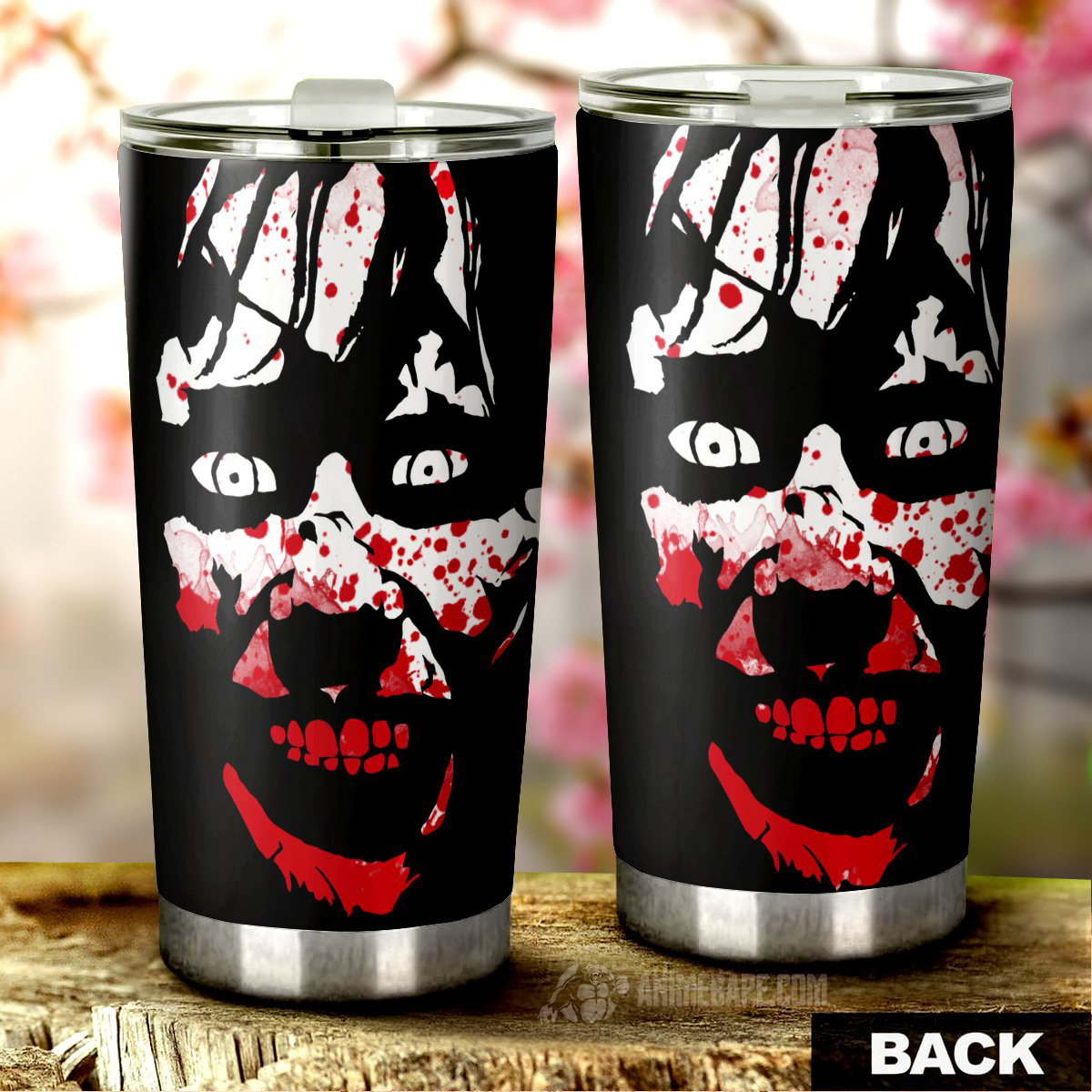 Creepy Face Halloween 20 oz Tumbler