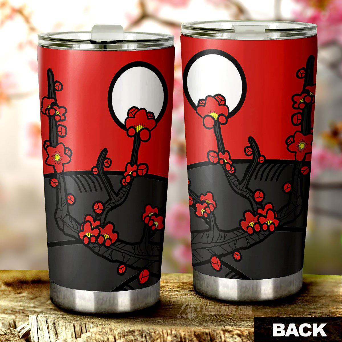 Hanafuda Day Red 20 oz Tumbler
