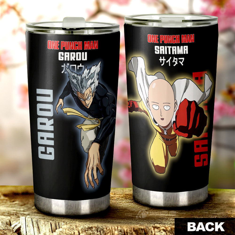 Garou Saitama One Punch Man 20 oz Tumbler