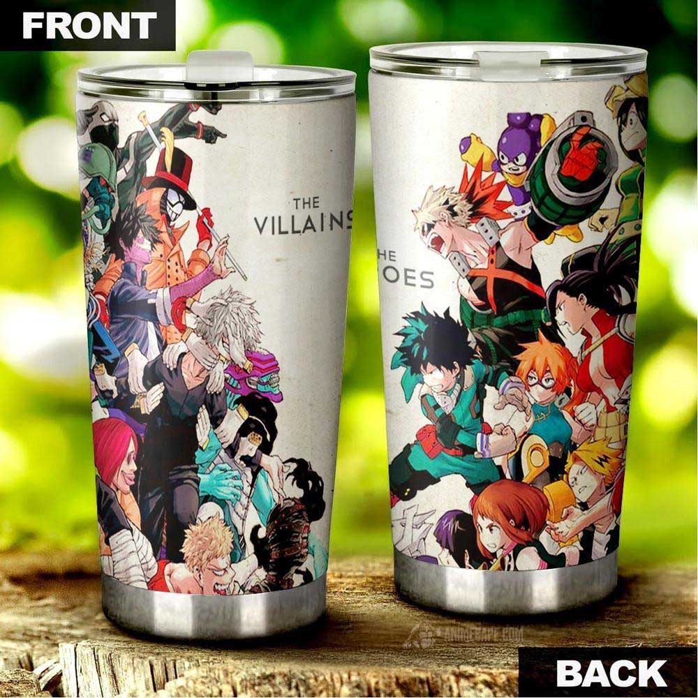 My Hero Academia Heroes Vs Villains Accessories 20 oz Tumbler
