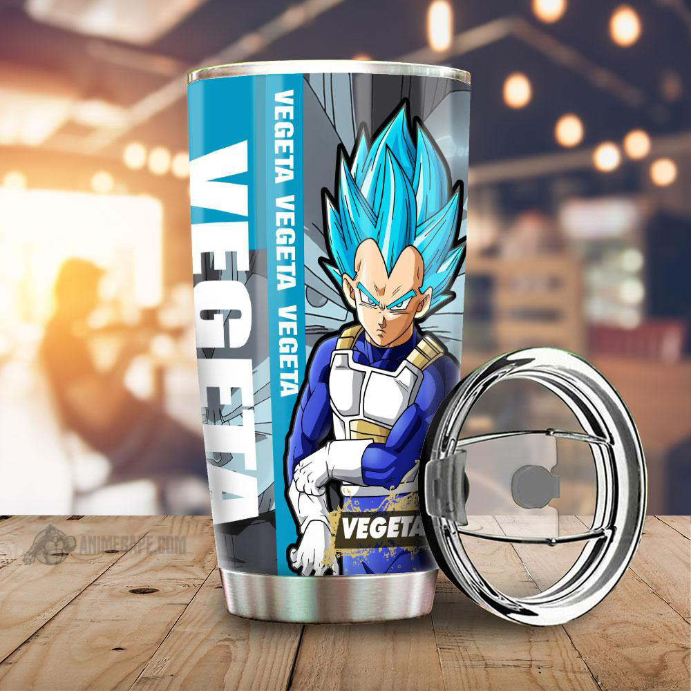 Vegeta Blue Anime Dragon Ball 20 oz Tumbler