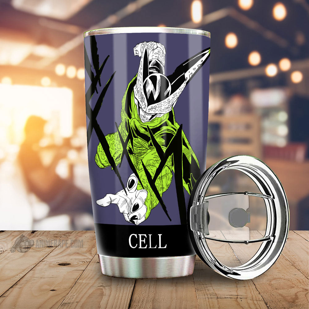 Cell Dragon Ball Dragon Ball Manga Color Style 20 oz Tumbler