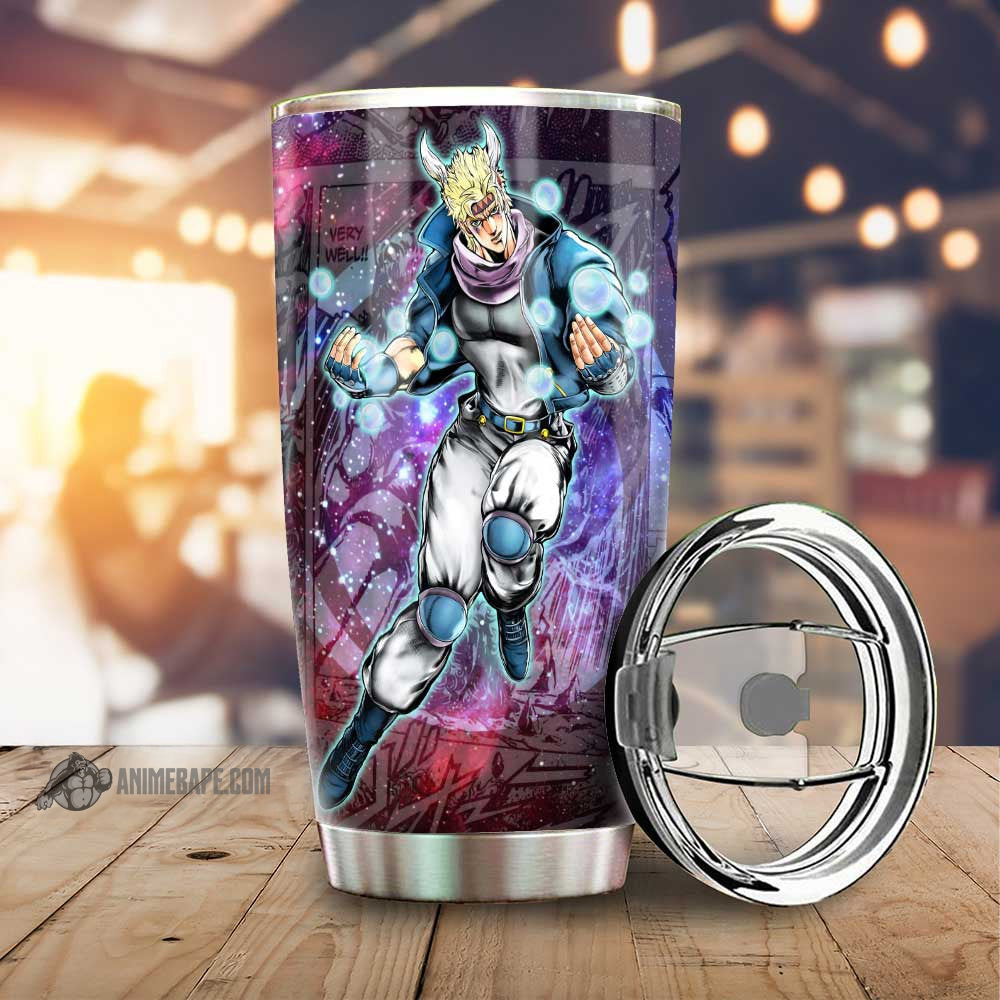 Caesar Anthonio Zeppeli Galaxy Manga JoJo's Bizarre Adventure 20 oz Tumbler