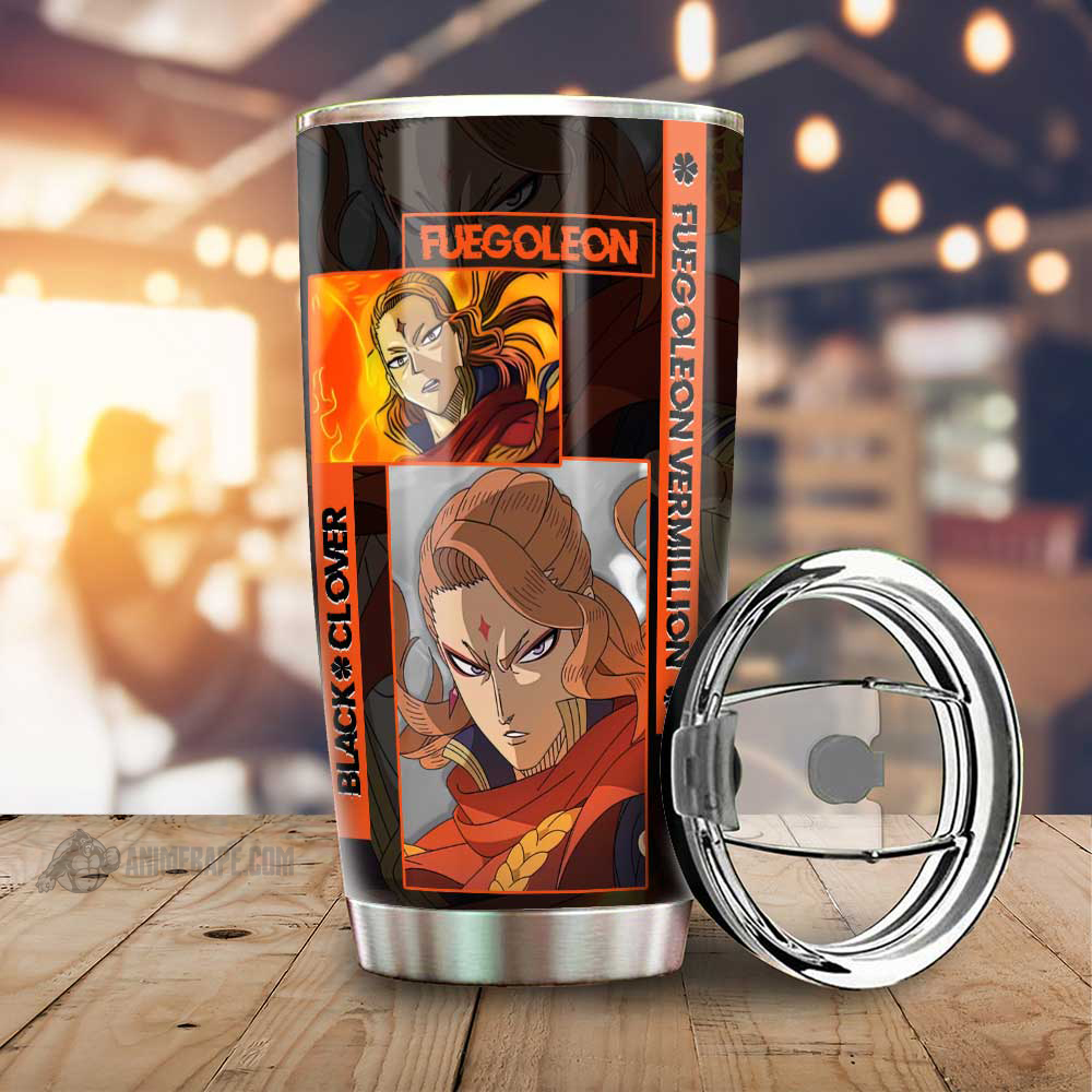 Fuegoleon Vermillion Black Clover 20 oz Tumbler