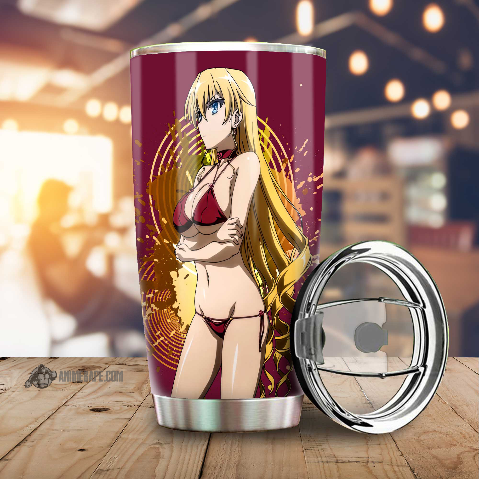 Waifu Girl Claire Harvey Hundred 20 oz Tumbler